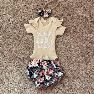 Baby Girl Outfit Set.